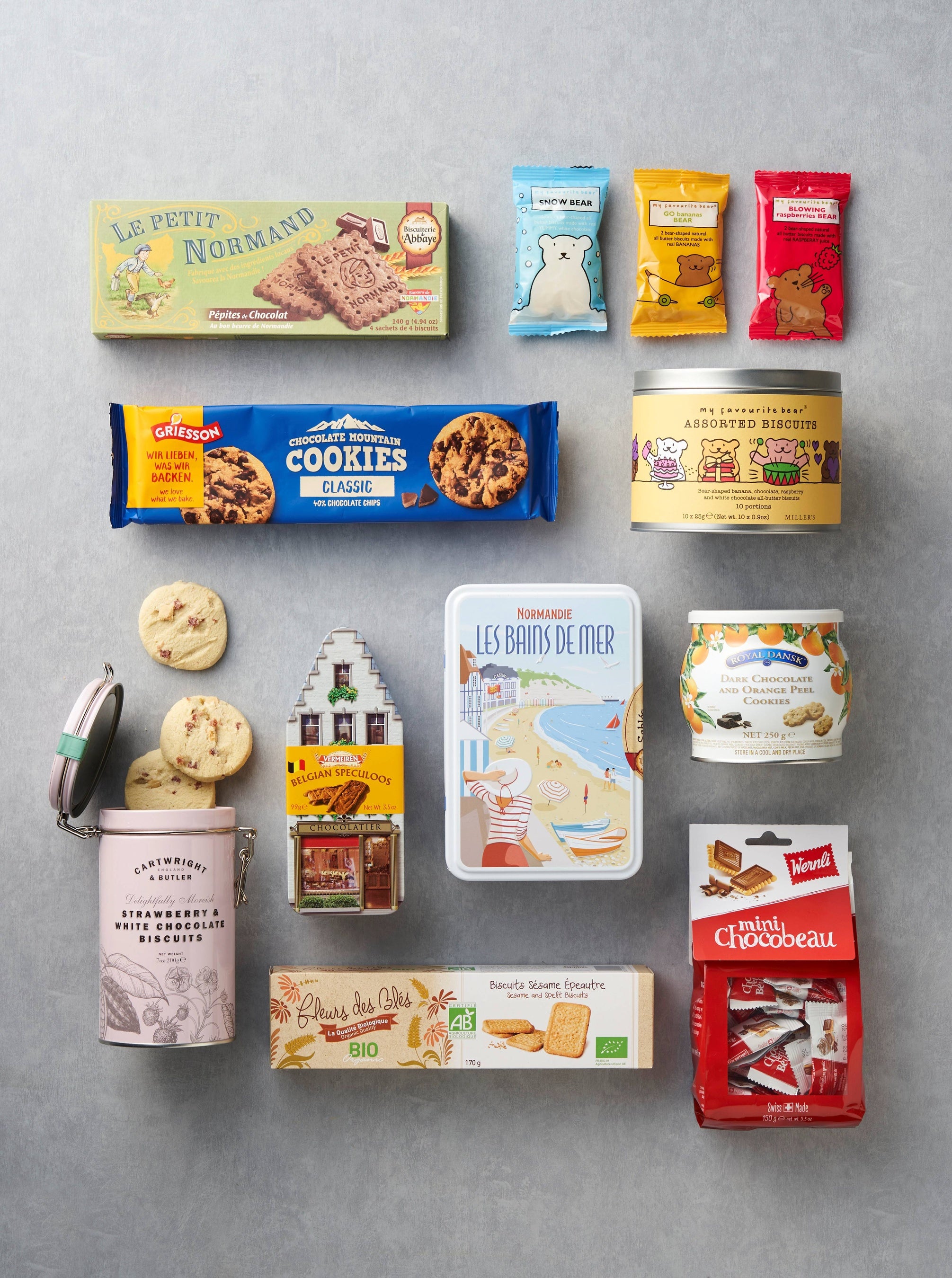 世界のクッキーイメージ