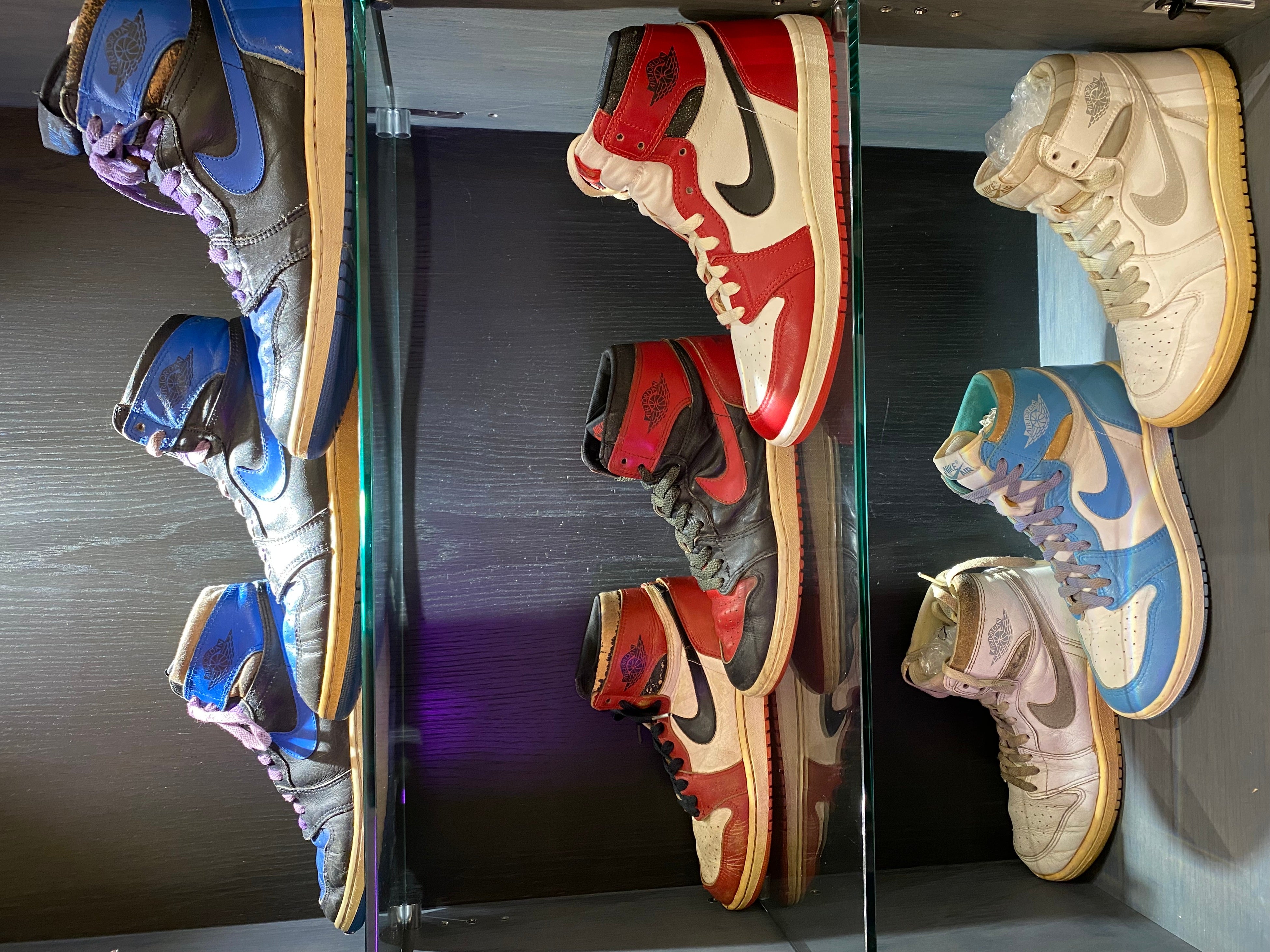 展示されるアイテムの一部.