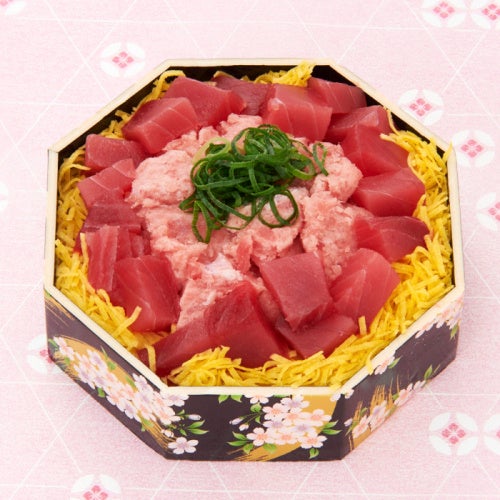 「まぐろ寺本」まぐろちらし（１折）1,080円