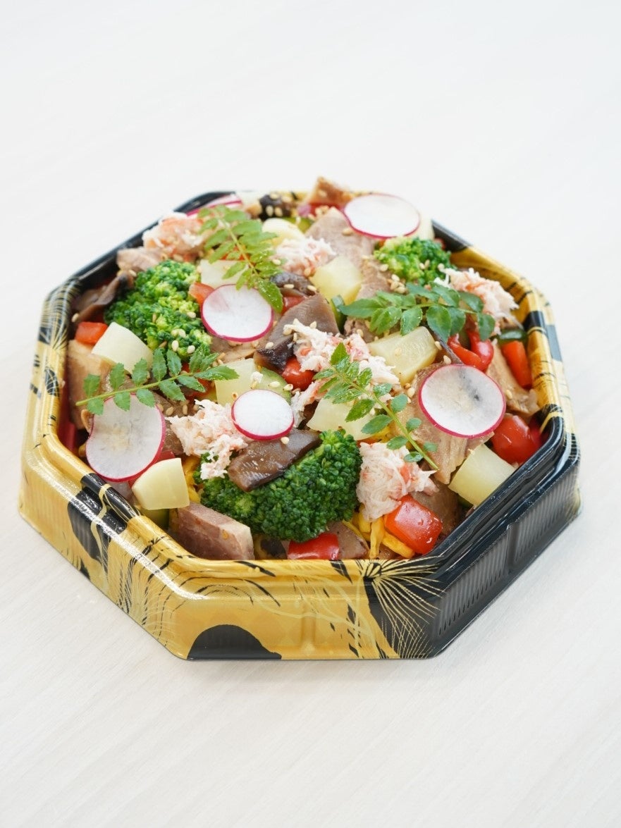 「銀閣寺大西」国産焼豚ちらし寿司（1折）1,381円