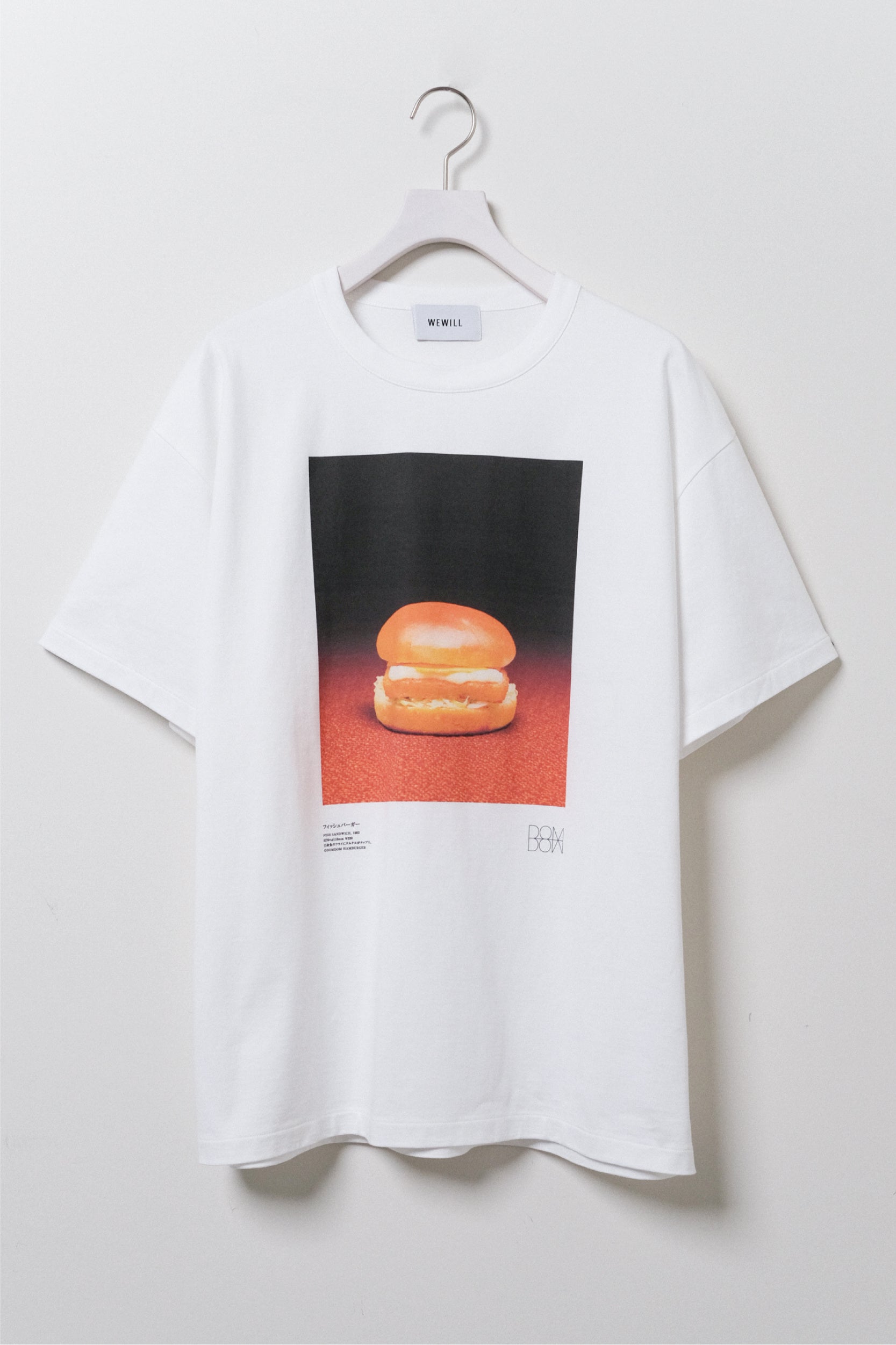 FISH BURGER T-SHIRT 12,100円