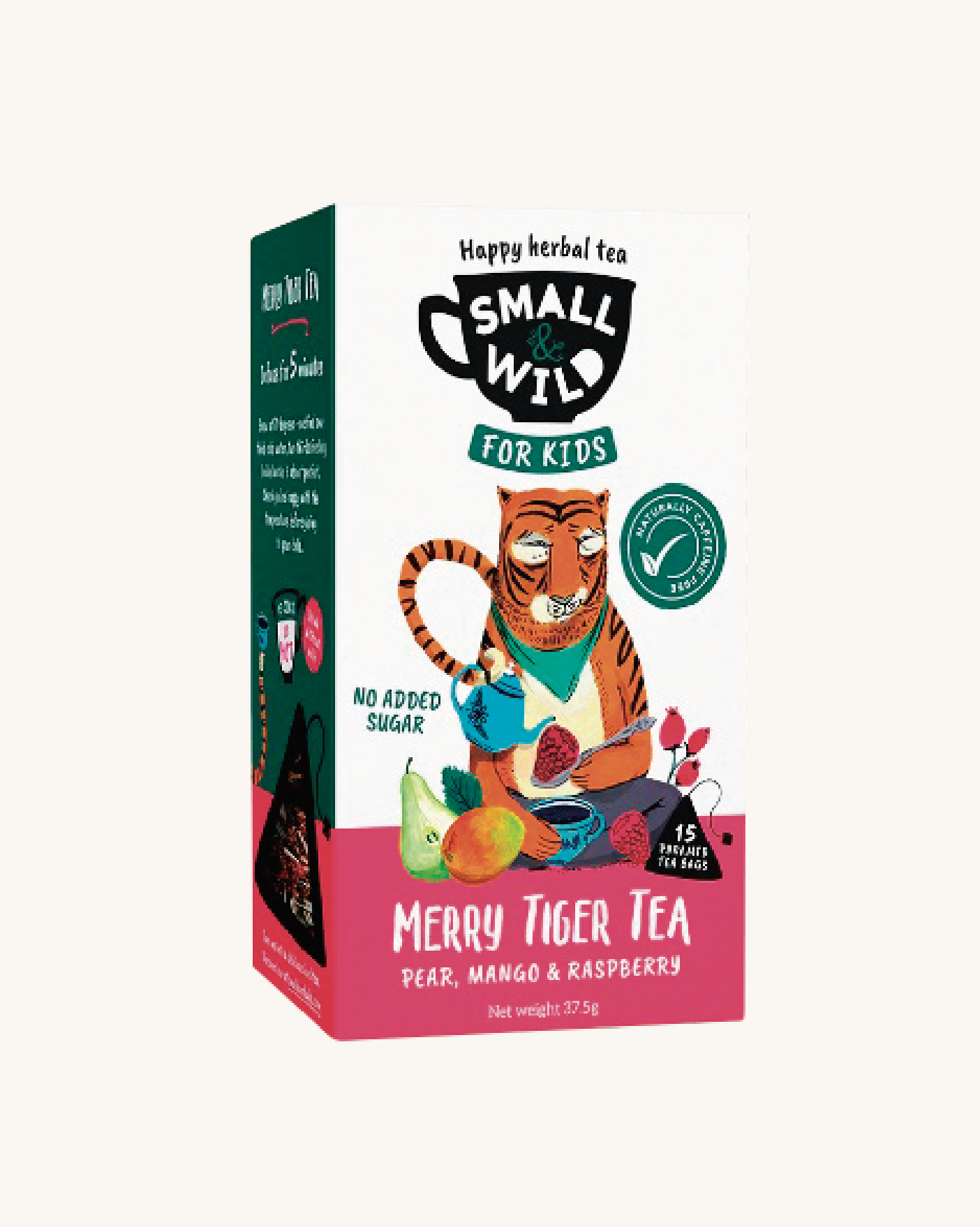 「スモールアンドワイルド」&nbsp; メリータイガーフルーツティー (約2.5g×12包) 1,188円