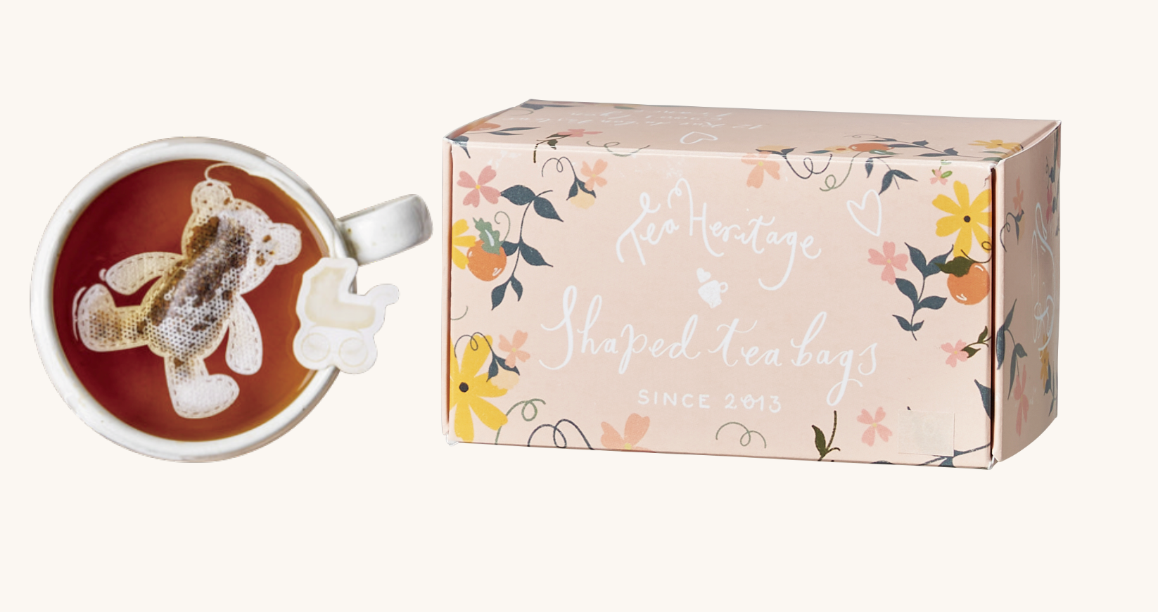 「ティーヘリテージ」　 シェイプド ティーバッグ（テディベア） （10包）3,240円