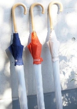 「ユーデイ」傘(ECO-CLEAR LONG) 各3,850円