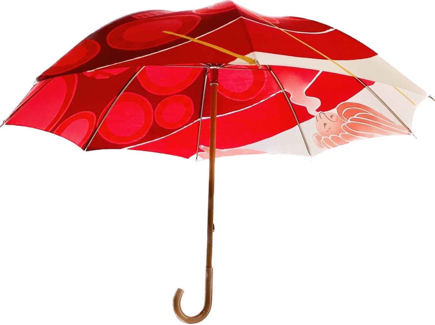 「猩猩と酒」蝋纈染　幅：約90㎝　価格：55,000円