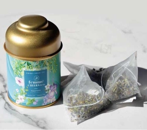 「芯身美茶」芯身美茶×CHIAKI ITO&nbsp;femme CHEERS tea -happiness- 1,944円