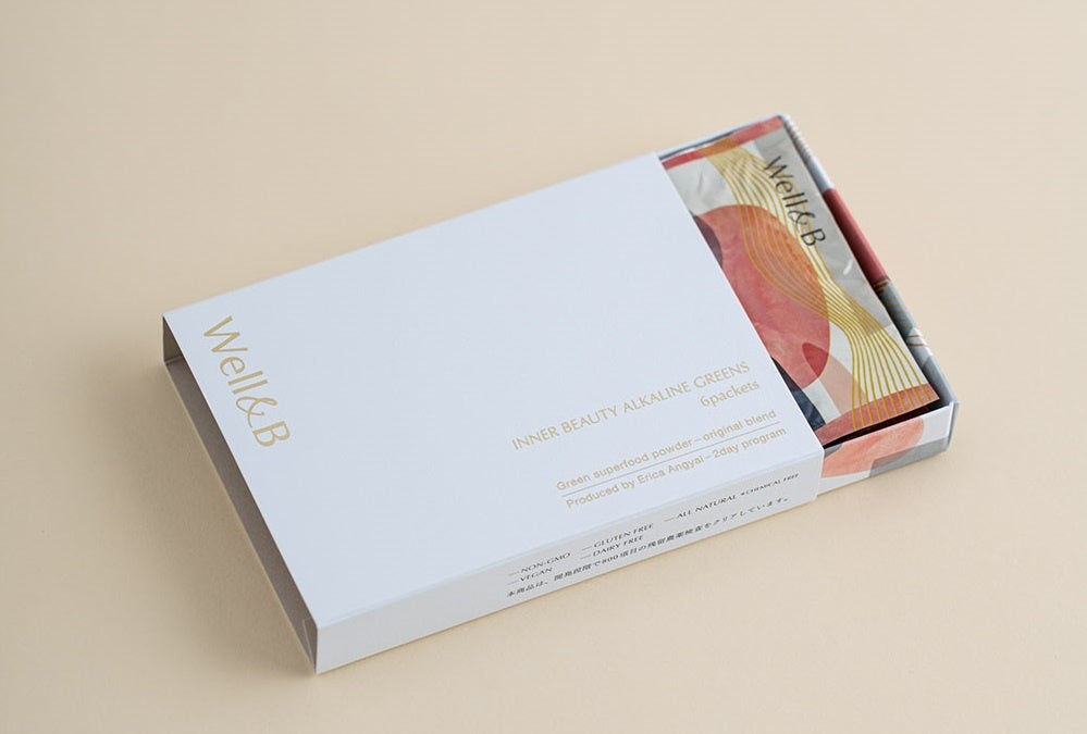 「Well&B」INNER BEAUTY ALKALINE GREENS（6包)&nbsp; 2,592円