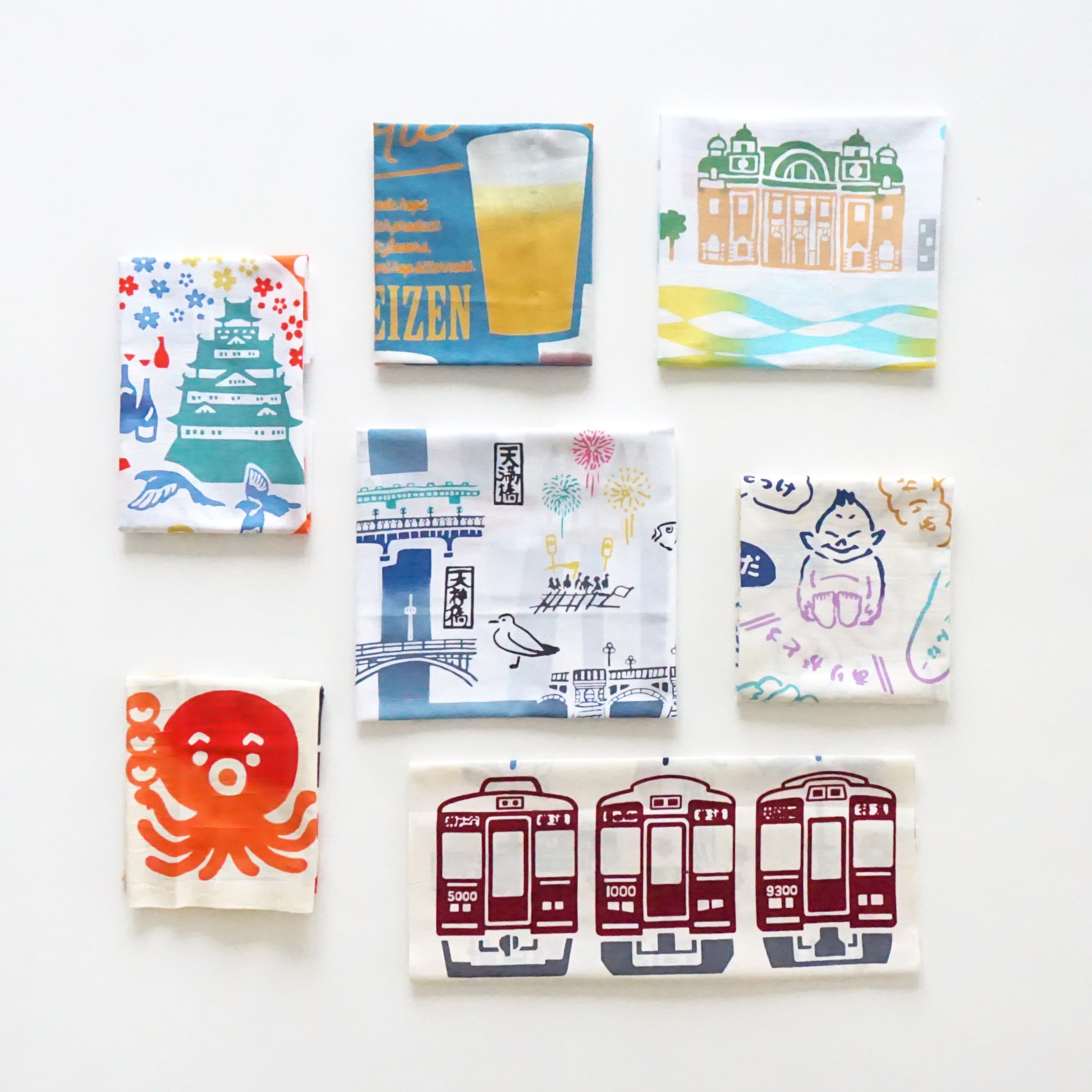 にじゆら」手ぬぐい 1,760円から