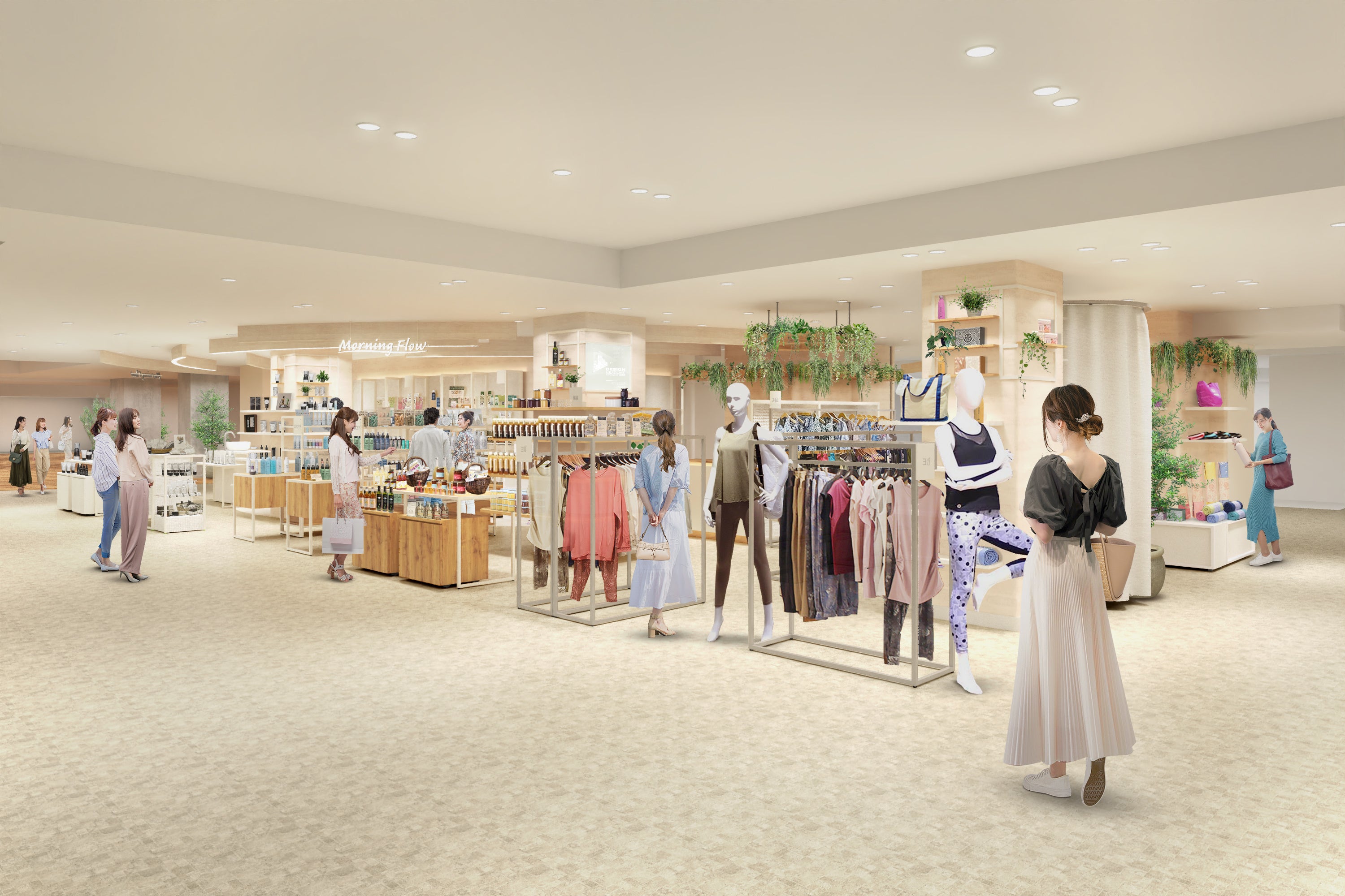 モーニングフロー（イメージ）