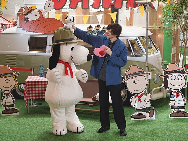 「うめだスヌーピーフェスティバル2023」応援のため、城田優さんがPRイベントで阪急うめだ本店9階会場に来場! | 株式会社阪急阪神百貨店の ...