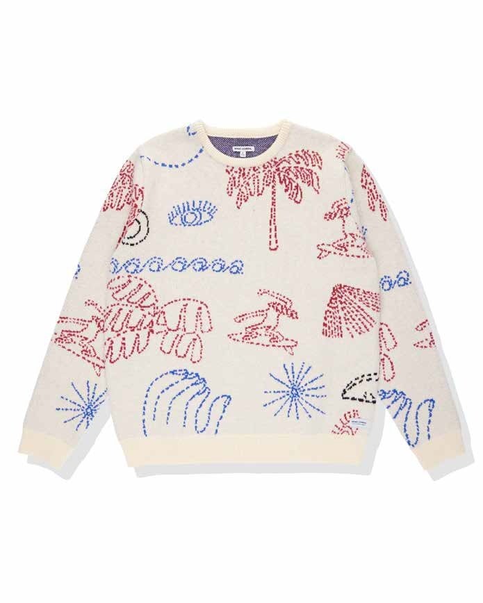 「バンクスジャーナル」DEMI SWEATER（S・M・L・XL）15,180円