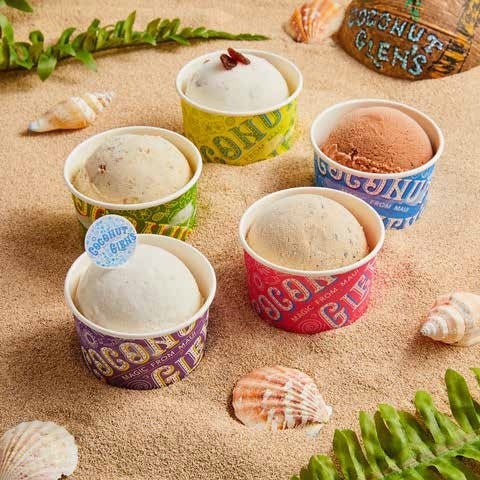 「ココナッツグレン」アイスクリーム540円から