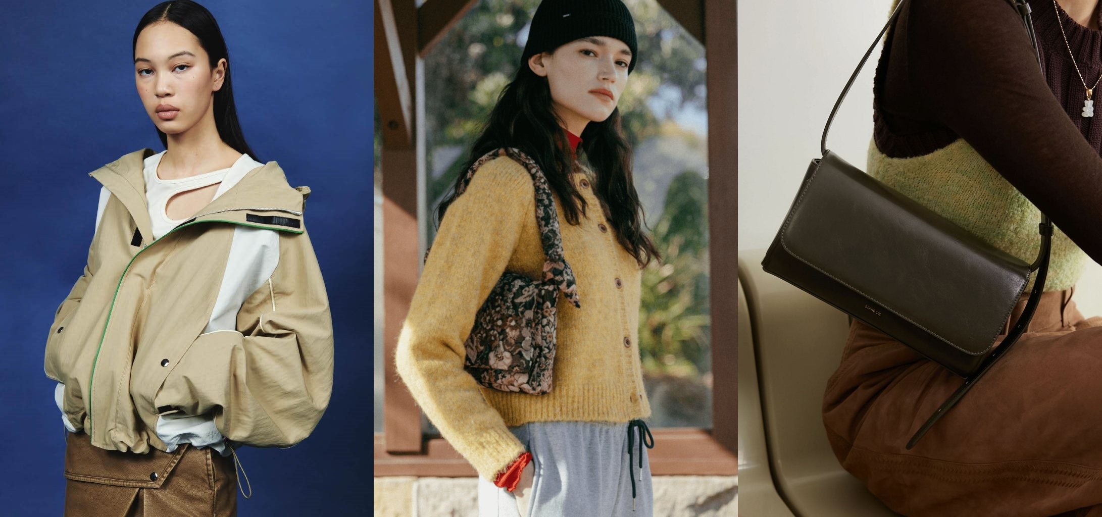 (左から)「Kijun(キジュン)」、「SIENNE(シエンヌ)」、「STAND OIL(スタンドオイル)」