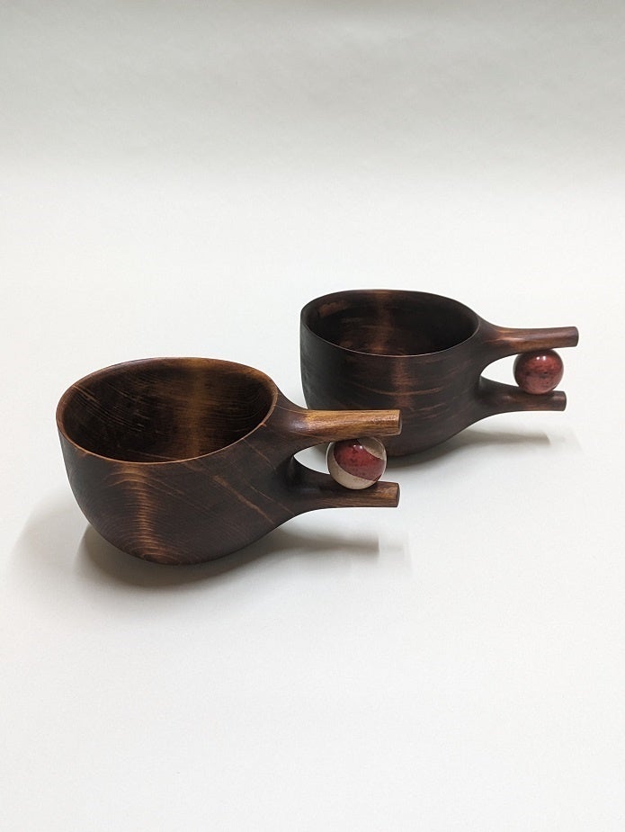 桧マグ　幅14×奥行き9×高さ6.5㎝　各33,000円