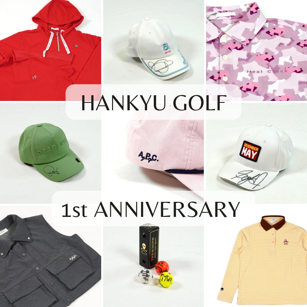 阪急うめだ本店】ゴルフウェア売場 1周年記念!人気の「HOLE NO.19 阪急うめだ本店】ゴルフウェア売場 1周年記念!人気の「HOLE NO.19