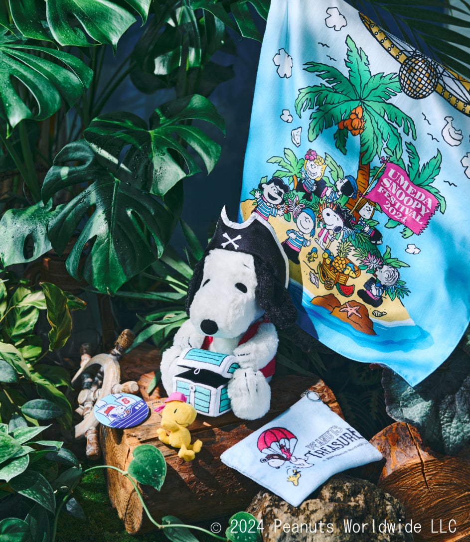 阪急百貨店SNOOPYフェスティバル ぬいぐるみ 花とウッドストック付き 阪急うめだ本店】阪急でしか手に入らない200種類以上の阪急