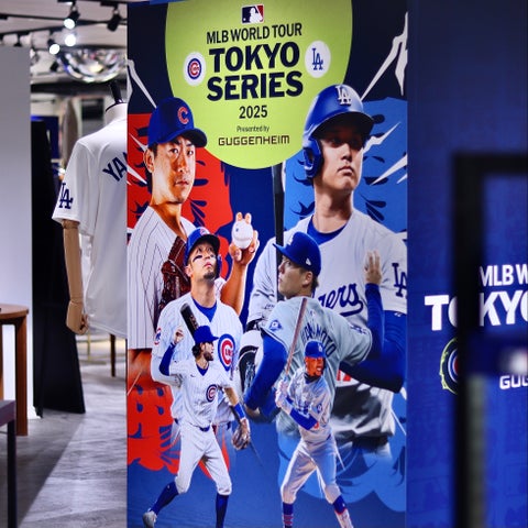 【阪急メンズ東京】MLB日本開幕戦「MLB Tokyo Series presented by Guggenheim」を記念した期間限定ストア