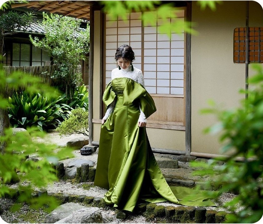 専用卵と牛乳と抹茶グリーン系チェック ダブルジャケット MINI DRESS 阪神梅田本店】食祭テラスが抹茶グリーン一色に染まる！とっておきの