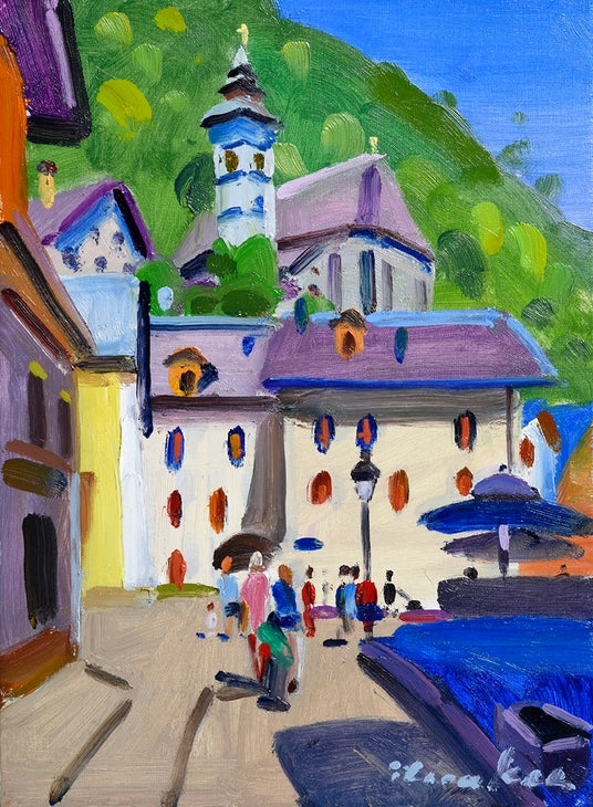 【阪神梅田本店】爽やかな色使いでヨーロッパの風景を描く、才村啓の阪神梅田本店で3年ぶりとなる個展を開催いたします。 【阪神梅田本店】爽やかな色使いでヨーロッパの風景を描く、才村啓の阪神梅田本店で3年ぶりとなる個展を開催いたします。