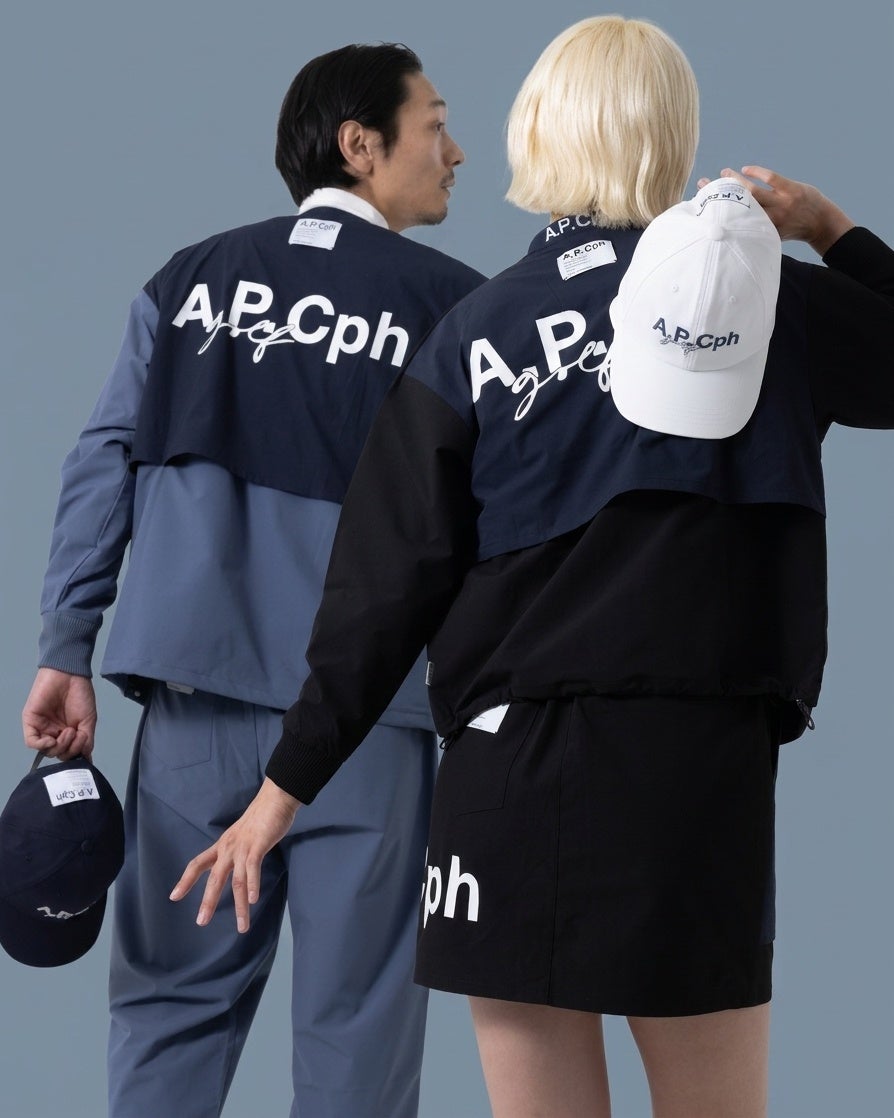 【阪急うめだ本店】「A.P.C. GOLF」と「Cph/Golf」のコラボアイテムが登場。期間限定のポップアップショップ開催
