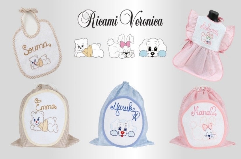 【阪急うめだ本店】イタリア発の名入れ刺繍ブランド「リカーミ・ヴェロニカ」と「シャルマントサック」のコラボ実現!数量限定バックにその場で名入れも。世界にひとつの特別アイテムが登場