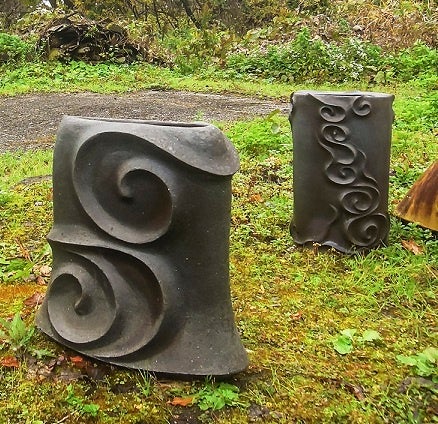 中山達磨　作　流転（17☓41☓42ｃｍ） 330,000円【現品限り】