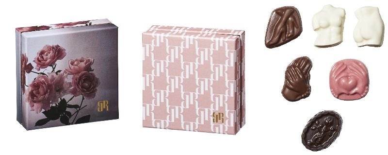 「フィリーチョコレート」Bon Bon Chocolat（各4個入り、いずれも日本製）各3,024円※2月9日（水）〜14日（月）※掲載商品は2月11日（金・祝）〜販売