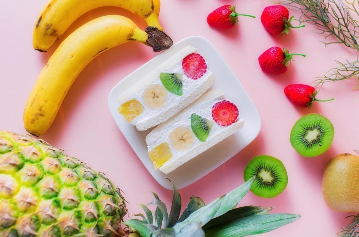 「フルーツボックス代官山」Fruits BOXサンド 550円 ※2月9日（水）〜14日（月）