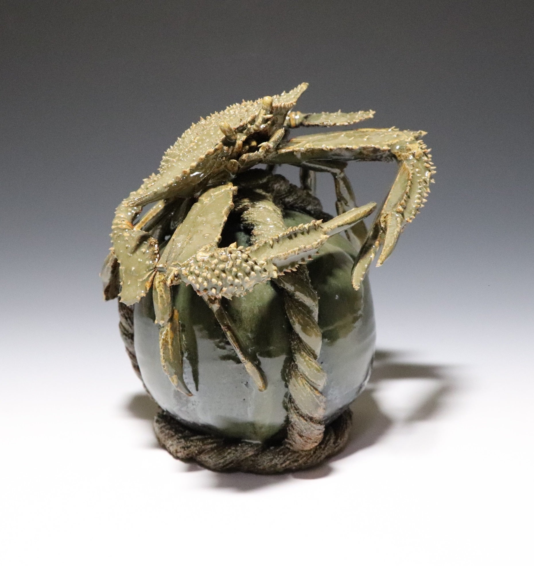 今井完眞　柿　陶芸　酒器 14431-986-