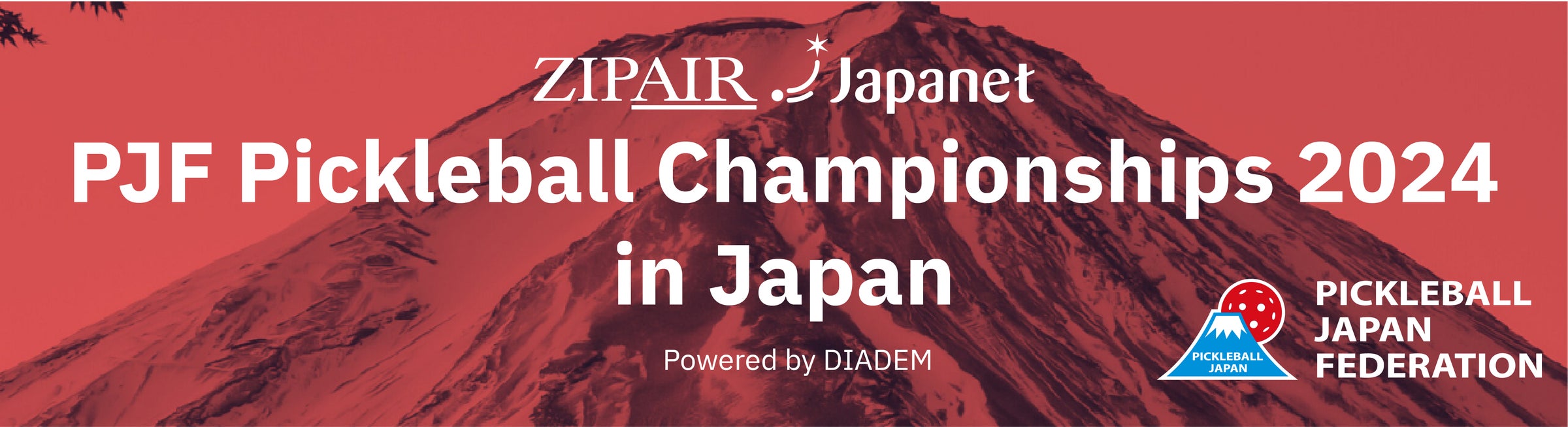 ZIPAIR & Japanet presents “PJFピックルボール チャンピオンシップス ZIPAIR & Japanet presents “PJFピックルボール チャンピオンシップス