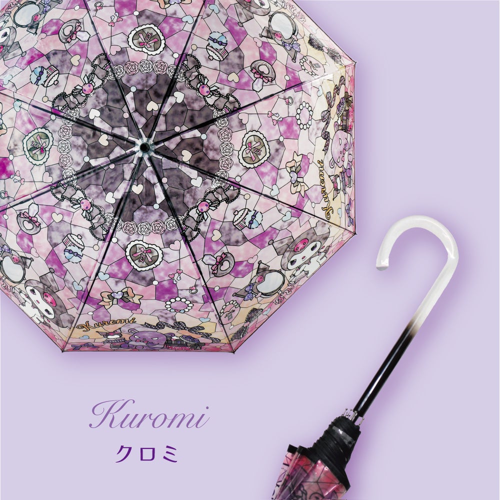 【未開封品・匿名配送】サンリオ ステンドグラスアンブレラ 4点セット♫ 大好評『サンリオキャラクターズ ステンドグラスアンブレラ』第2