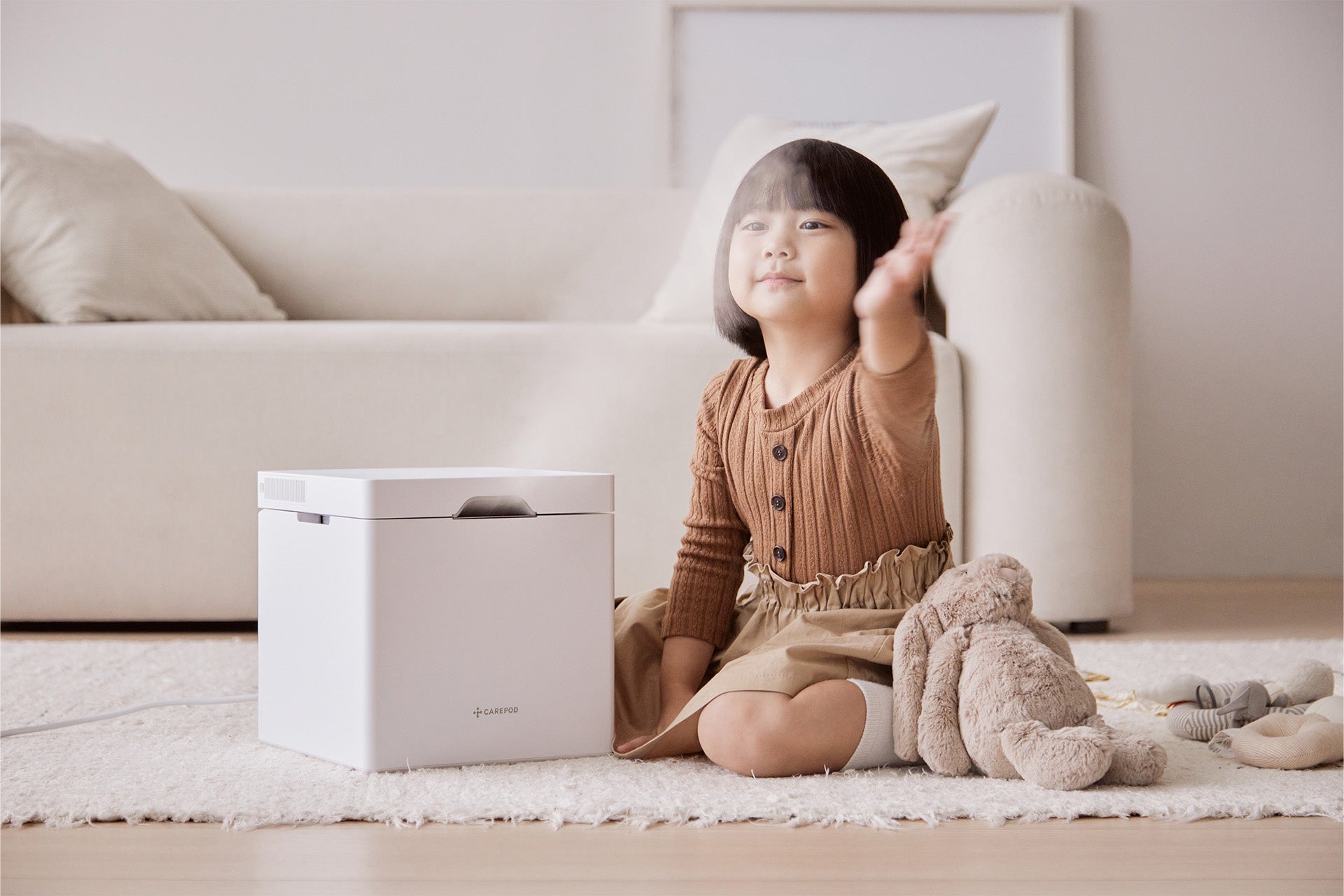 冬の乾燥、もう怖くない】低温スチームで“やさしく潤す”新世代加湿器