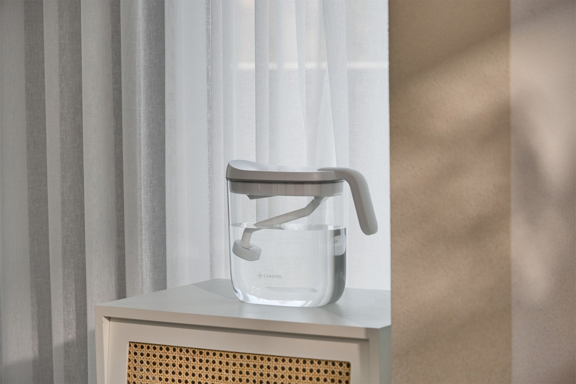 世界が注目する透明な加湿器】家族の健康を守る 『Carepod Mini （J20