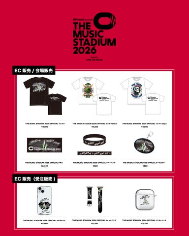 docomo presents THE MUSIC STADIUM 2026 organized by ONE OK ROCK docomo presents THE MUSIC STADIUM 2026 organized by ONE OK ROCK