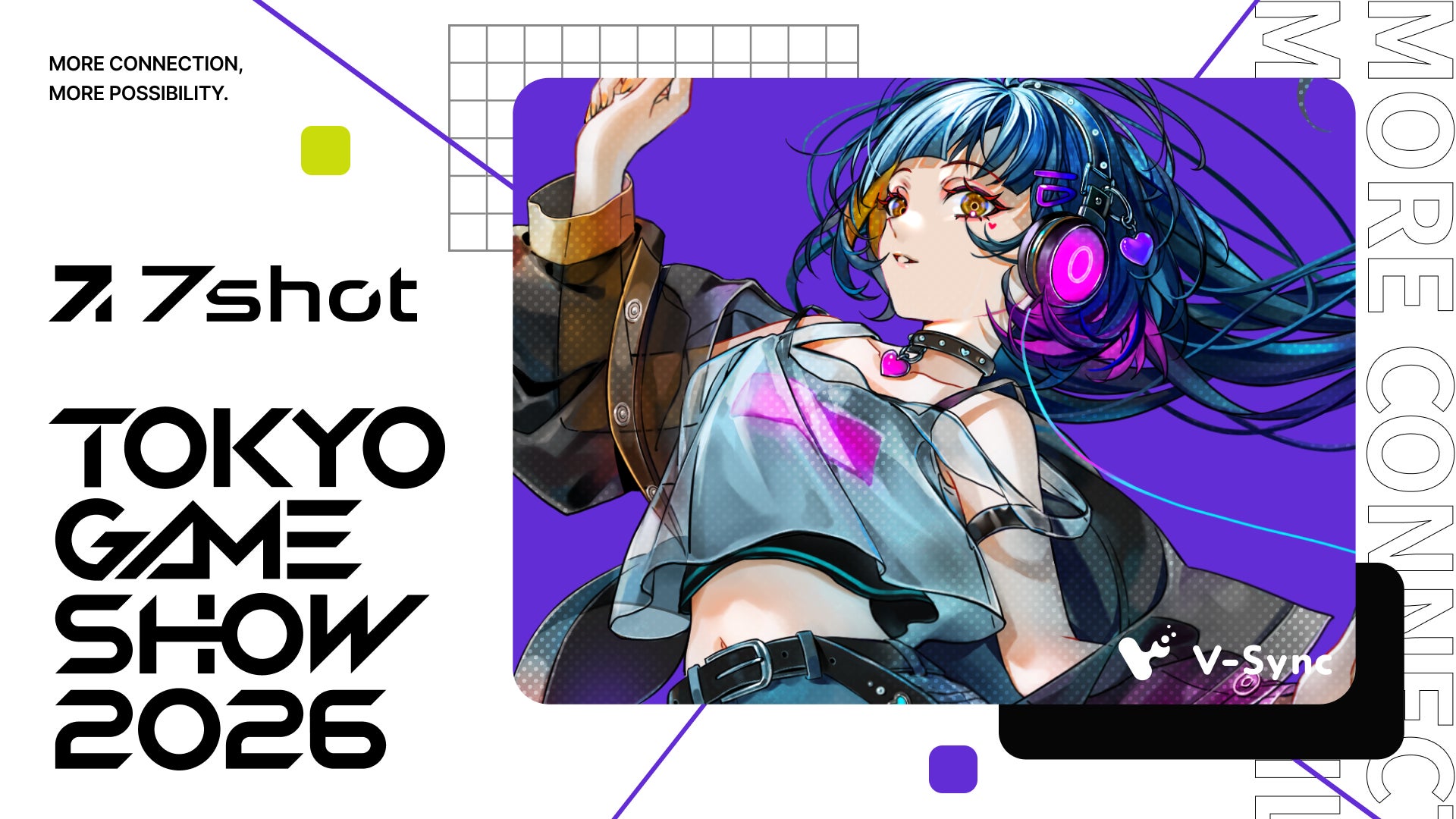 TGS2026でVTuber活用課題を解決!7shotが新プラットフォーム「V-sync」 debut TGS2026でVTuber活用課題を解決!7shotが新プラットフォーム「V-sync」 debut