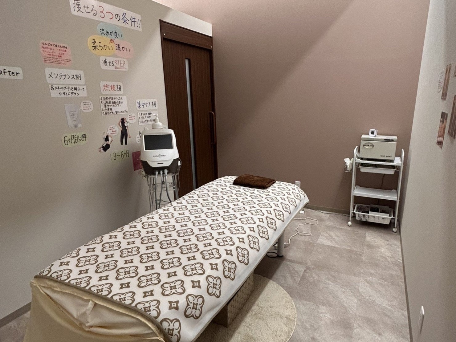 プロのエステティシャンによる施術で、理想のからだに近づくお手伝いをいたします。