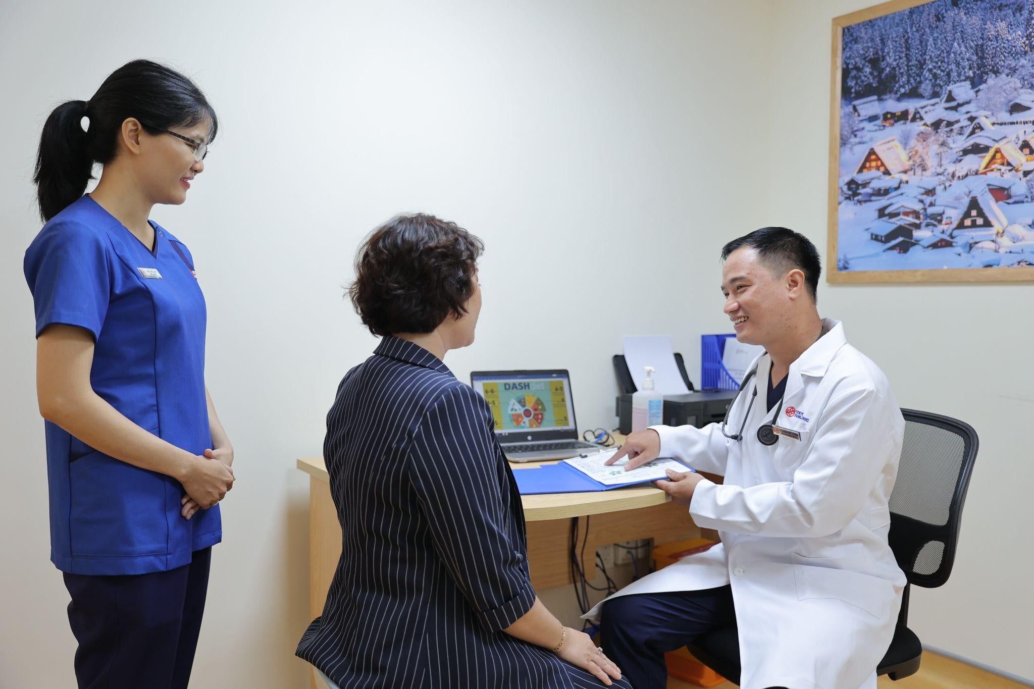 ▲実際の診療場面