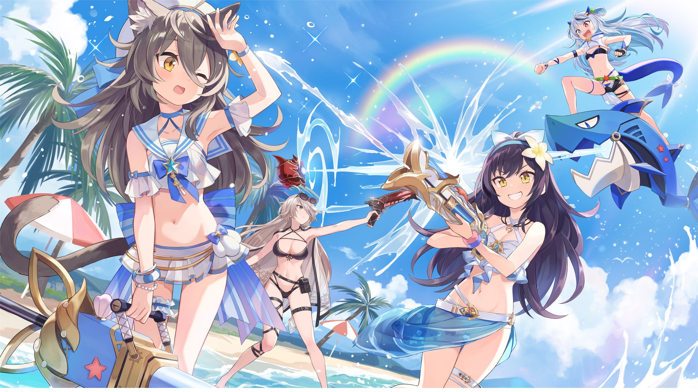 アビスディア水着イベ!SSRリーネット&アーシュ登場 アビスディア水着イベ!SSRリーネット&アーシュ登場