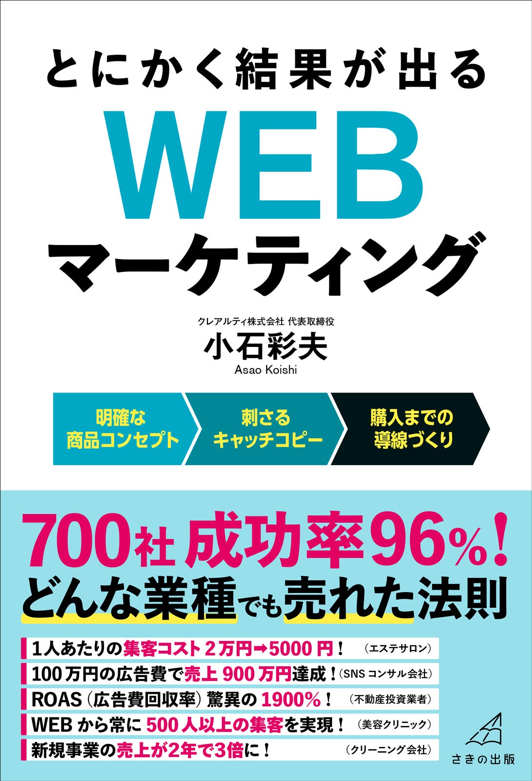 『とにかく結果が出る WEBマーケティング』 表紙