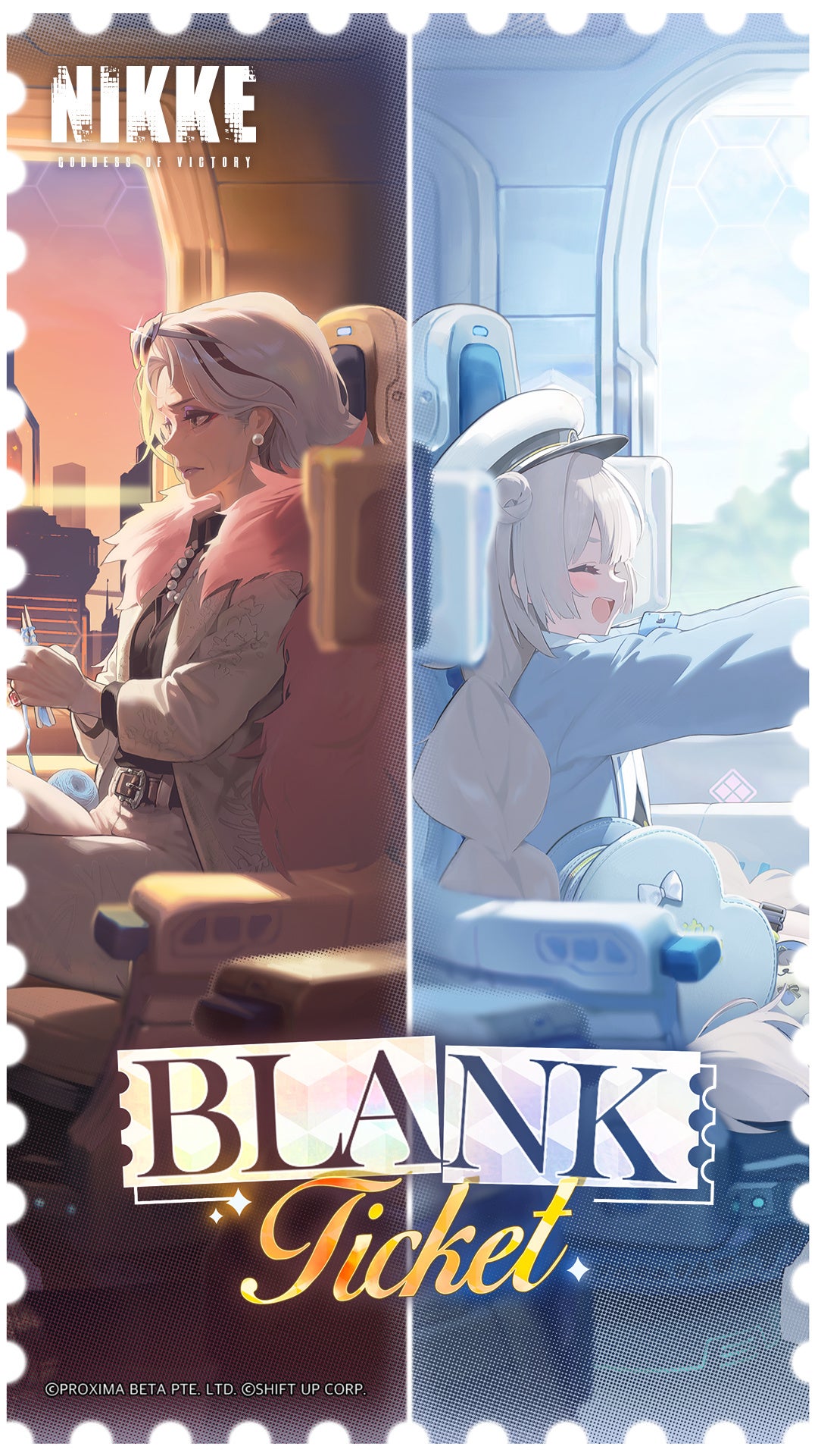 勝利の女神：NIKKE』最新バージョン「BLANK TICKET」実装迫る！3周年