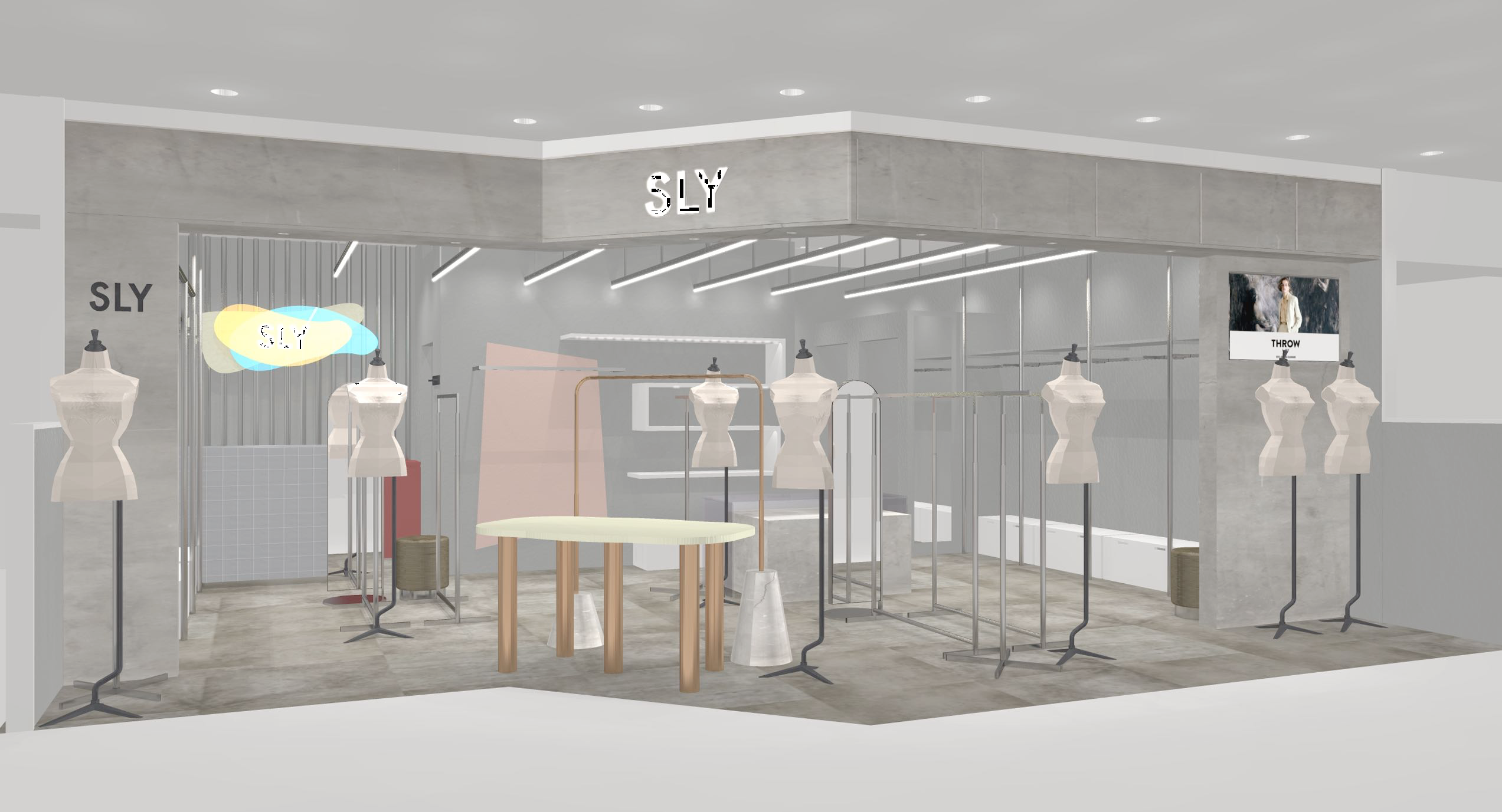 SLY(スライ)2023年2月22日(水)ルクア大阪店6階にグランド