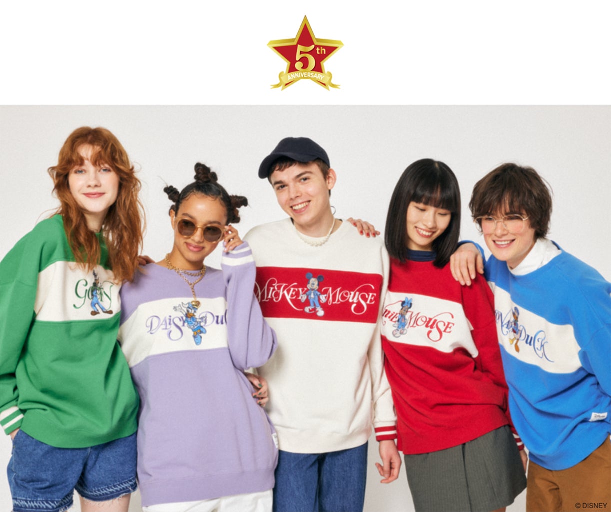 MOUSSY(マウジー)が展開する「Disney SERIES CREATED by MOUSSY MOUSSY(マウジー)が展開する「Disney SERIES CREATED by MOUSSY