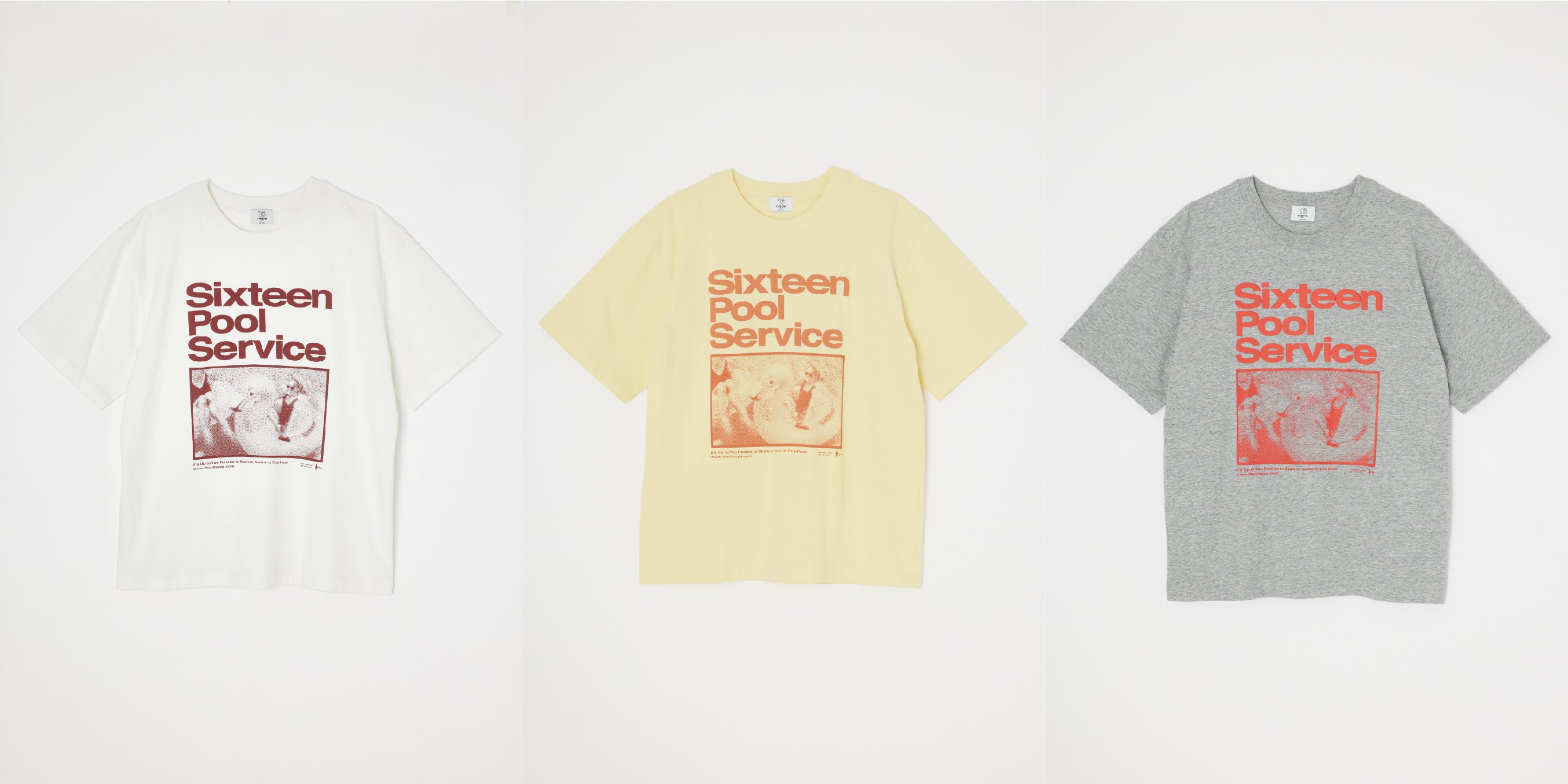 ​​THROW by SLY 限定 Tシャツ THROW by SLY（スロー バイ スライ）スケートカルチャーを発信