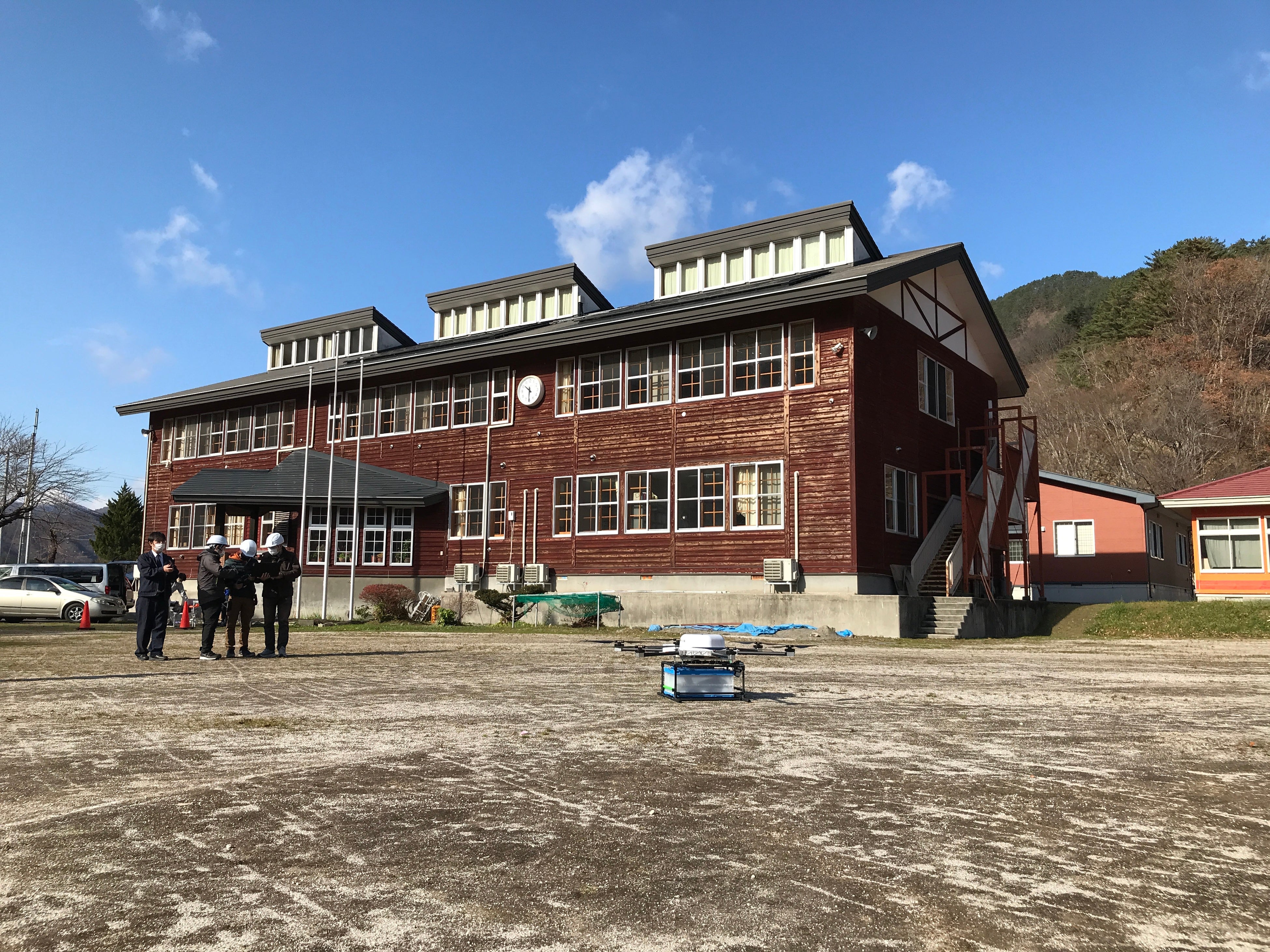 ＜実証実験の様子＞