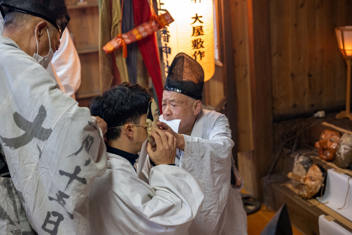 遠山の霜月祭 ※メディア掲載の際は『提供:株式会社南信州観光公社』のクレジット表記をお願いします