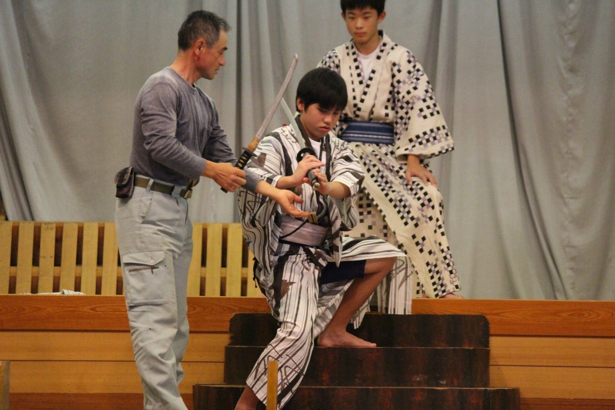 大鹿歌舞伎「次世代への継承」※メディア掲載の際は『提供:株式会社南信州観光公社』のクレジット表記をお願いします