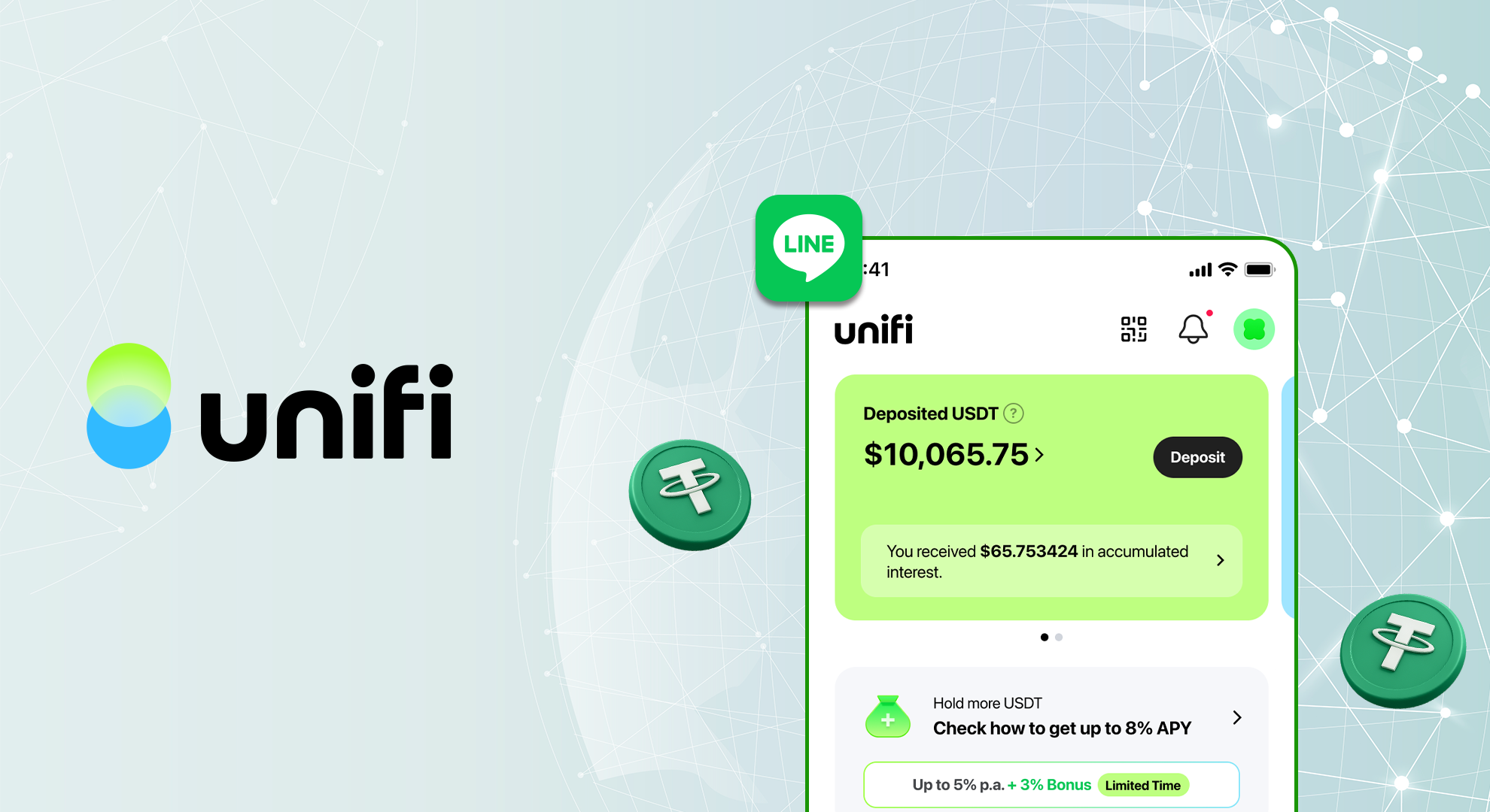 LINE NEXT、ステーブルコインプラットフォーム「Unifi」をグローバルに正式ローンチ