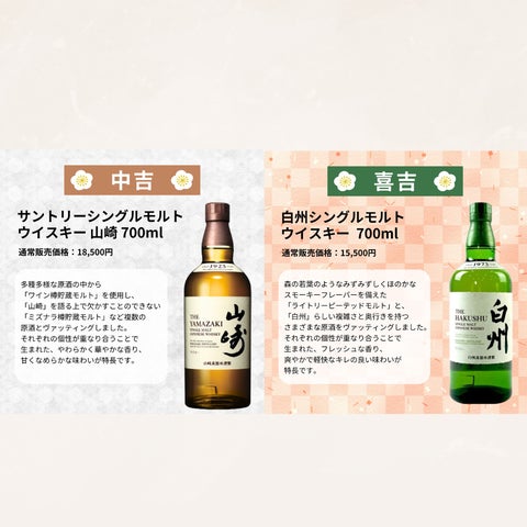特別企画 第3弾】幻の響21年を筆頭に!山崎・白州12年含む豪華 特別企画 第3弾】幻の響21年を筆頭に!山崎・白州12年含む豪華
