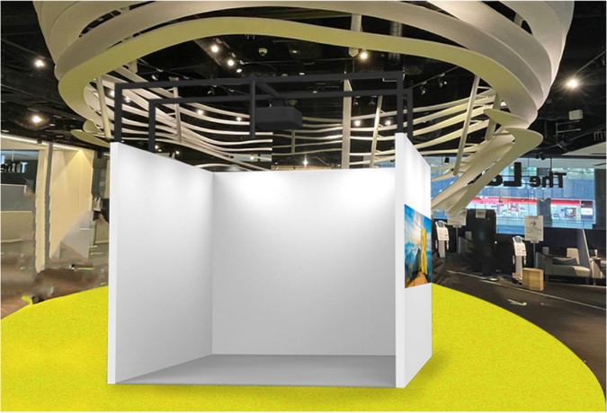 「8Kイマーシブ・ボックス」展示イメージ