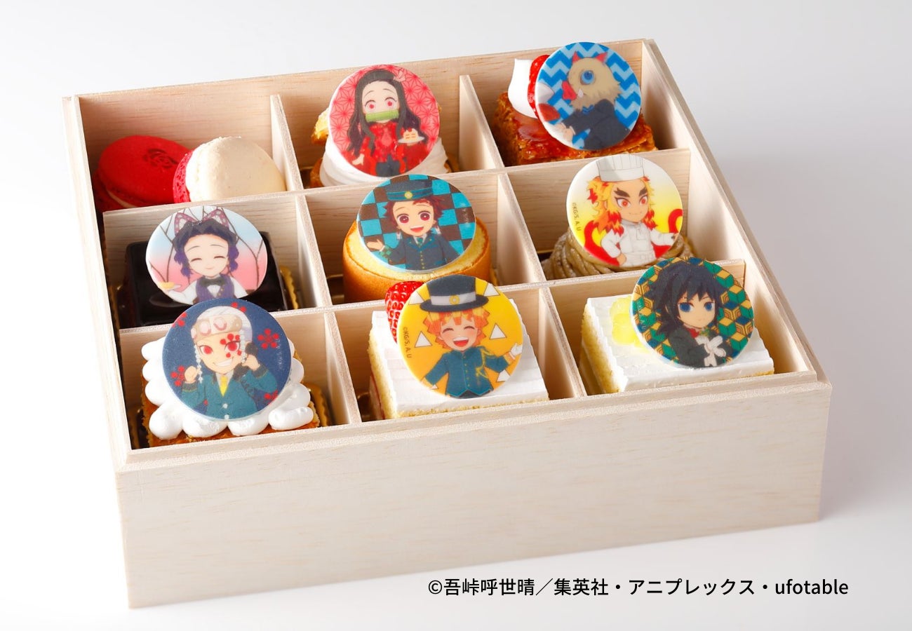 アニメ 鬼滅の刃 コラボをテイクアウトで堪能 オリジナルスイーツbox マカロンを数量限定で販売 株式会社ニュー オータニのプレスリリース アニメ 鬼滅の刃 コラボをテイクアウトで堪能 オリジナルスイーツbox マカロンを数量限定で販売 株式会社ニュー オータニのプレスリリース